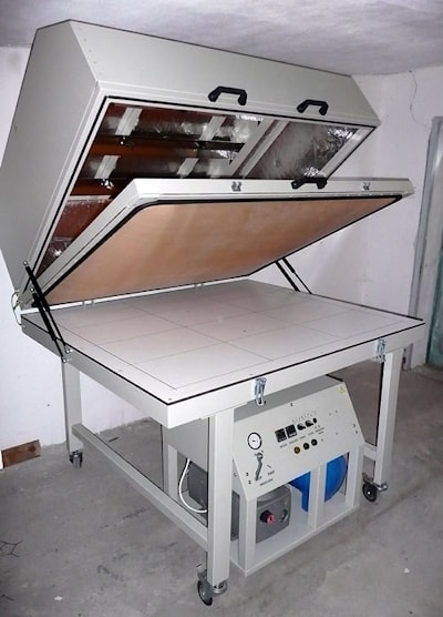 Мембранно-вакуумный пресс ADAMIK MODEL AP 150/130/25