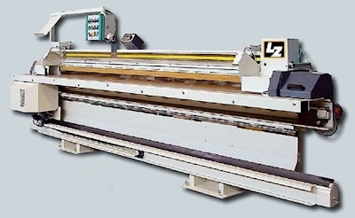 Автоматический станок для прирезки шпона LANGZAUNER LZ-5/2А с прифуговочной станцией