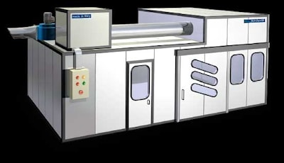 Покрасочная камера избыточного давления Sprayver ITALIA 4x8